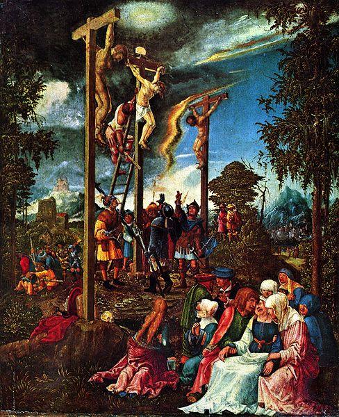 Albrecht Altdorfer Kalvarienberg oil painting picture